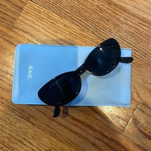 RAIE Eyewear Black Cat Eye Glasses